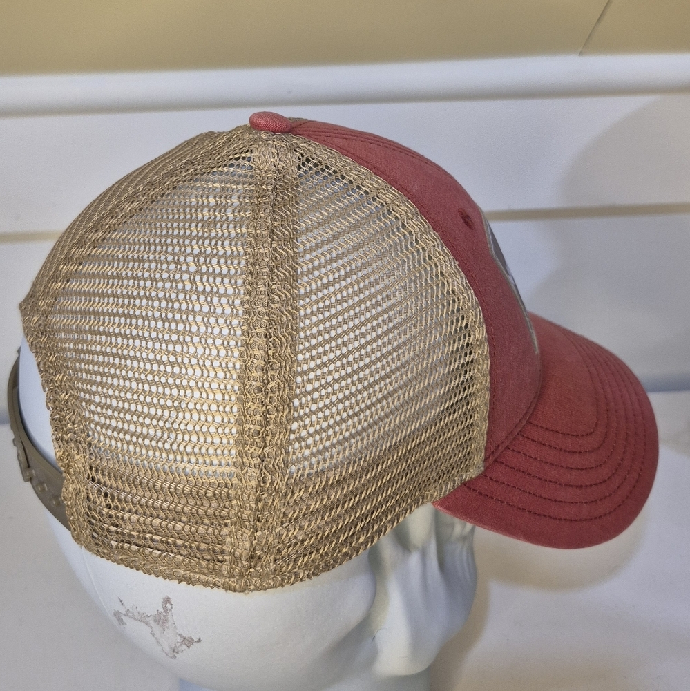 The North Face Red and Brown Cap 2094 - Picture 6 of 7